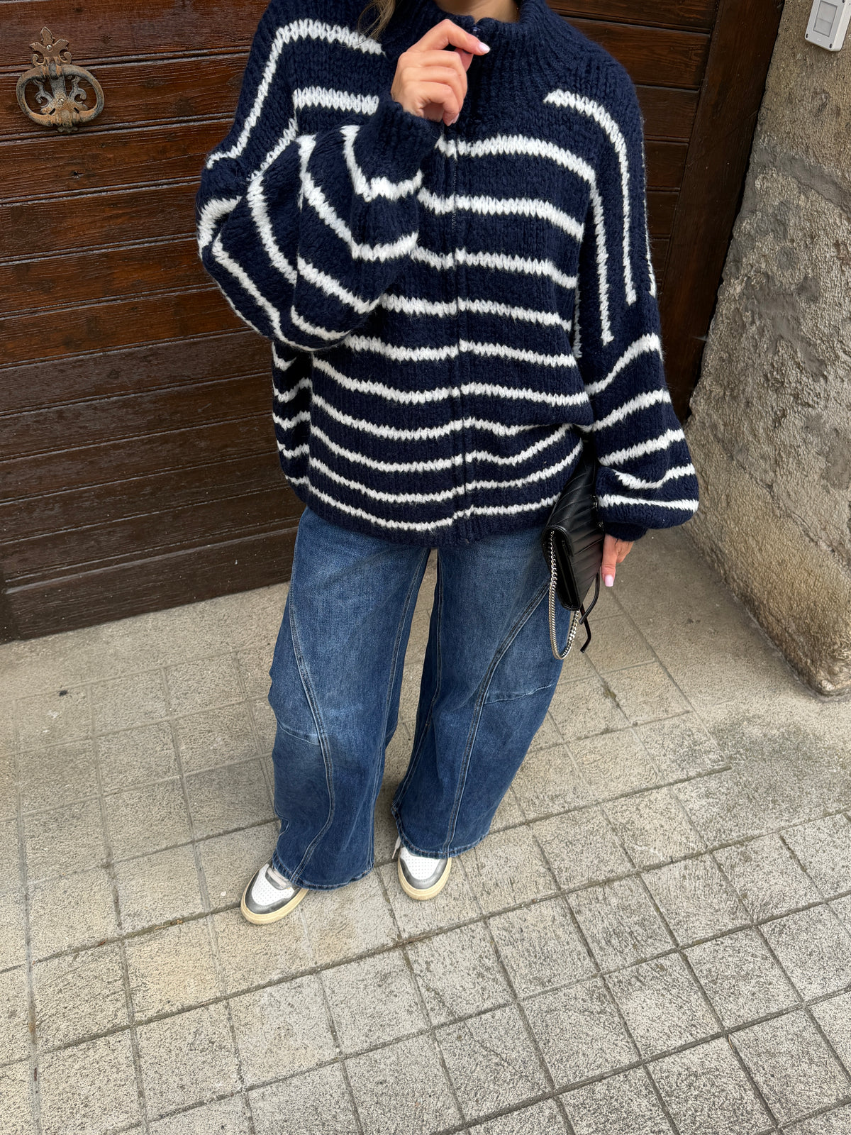 GILET PAULA MARINE