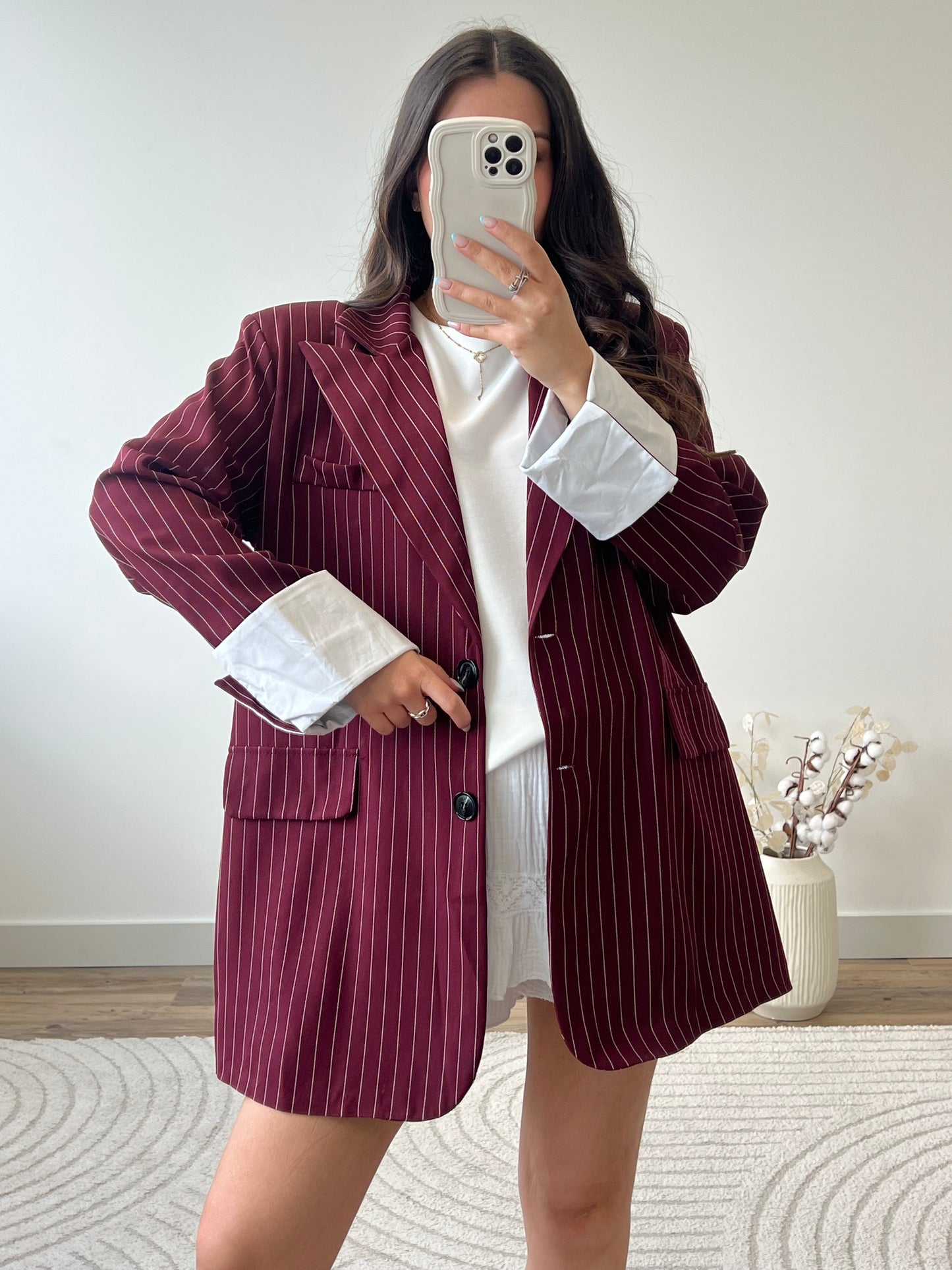 BLAZER CLEM BORDEAUX