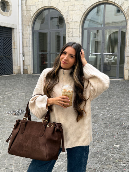 GILET CHARLIE UNI CRÈME