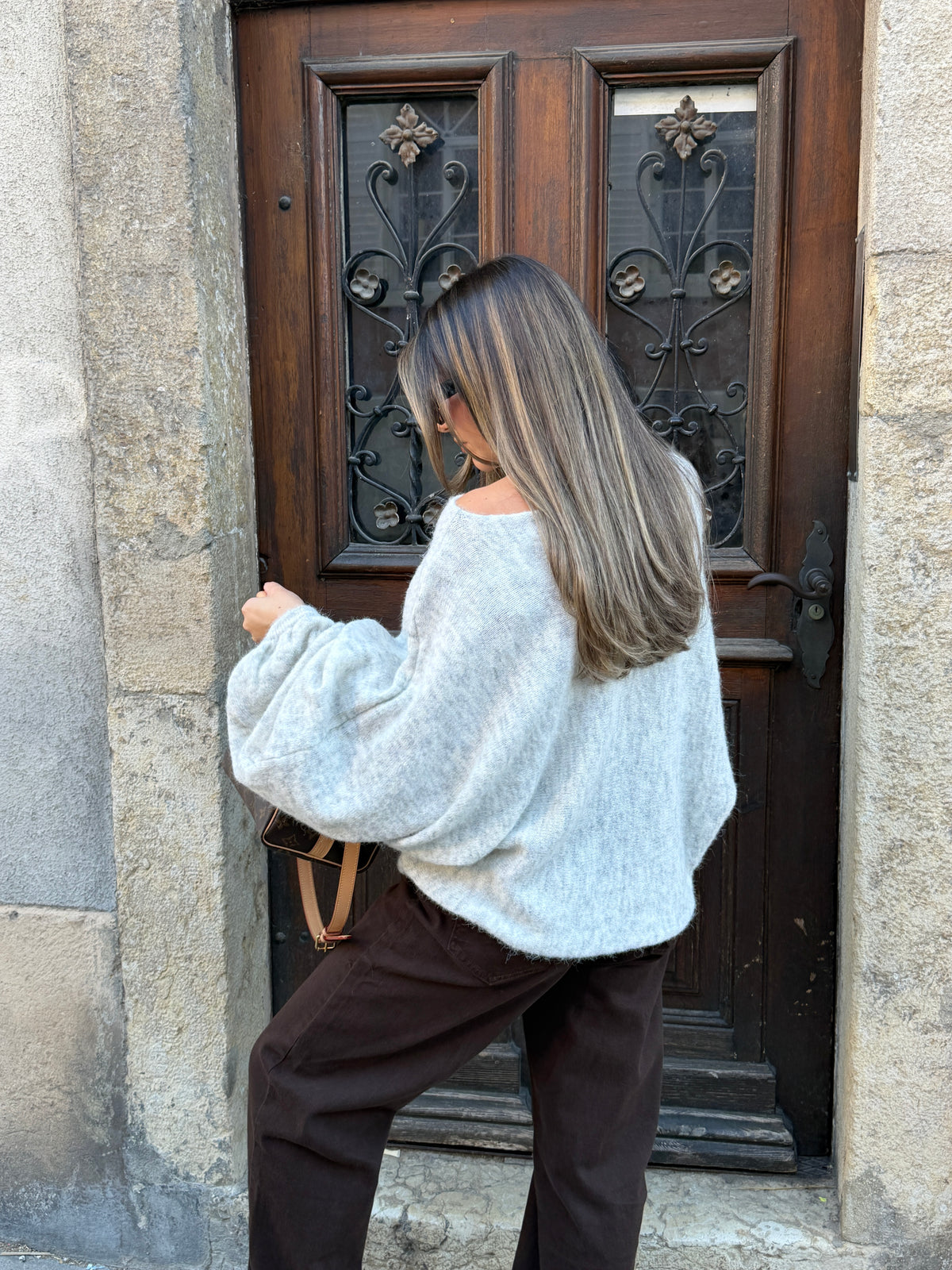 PULL MILIE GRIS