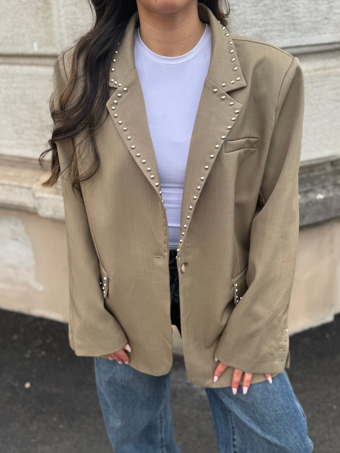 BLAZER SALOMÉ KAKI