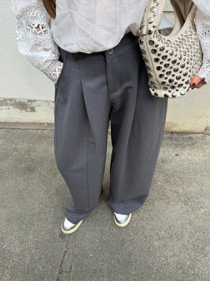 PANTALON BLAZER GRIS