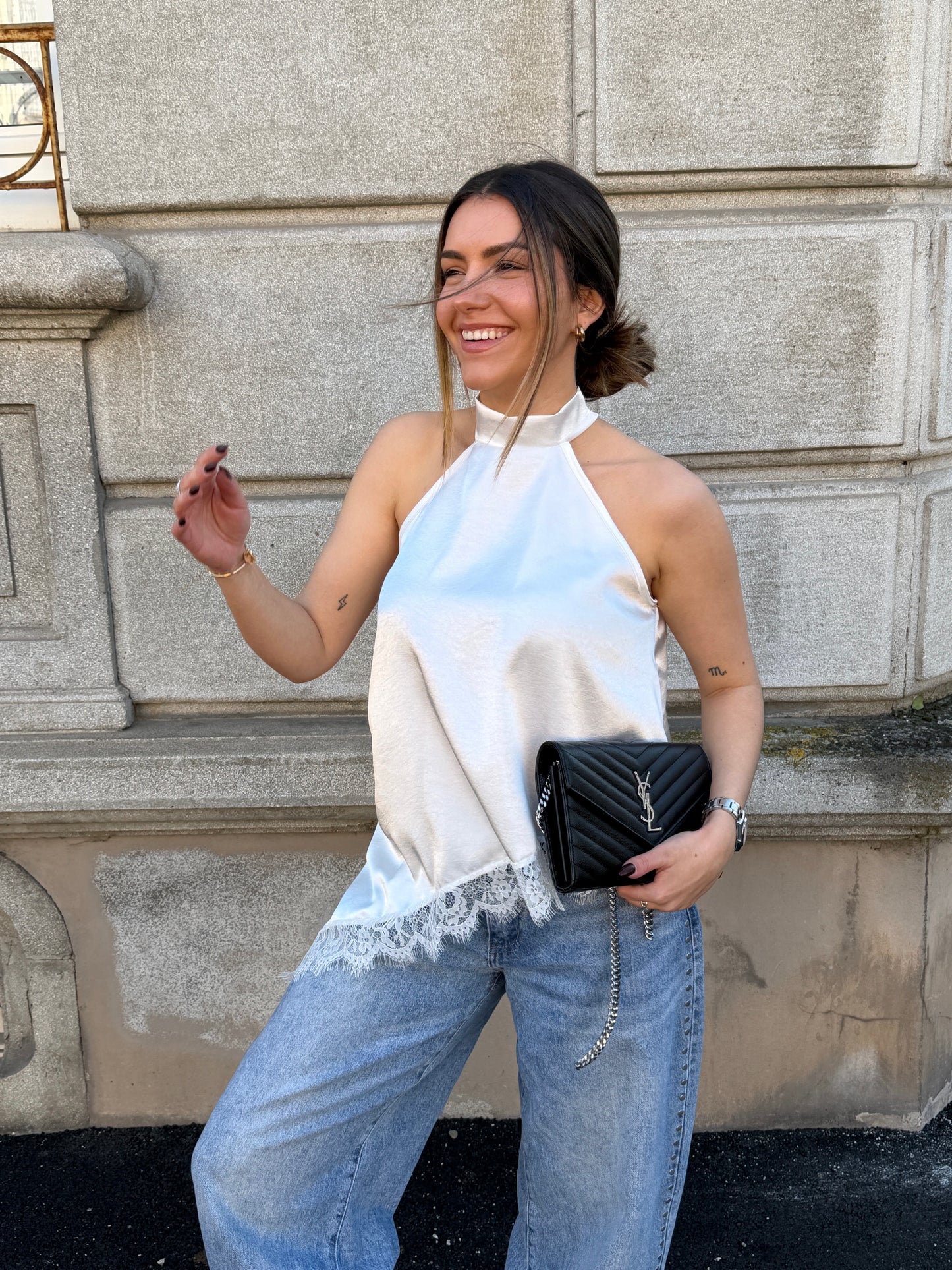 TOP ESTHER BLANC (PRECO - expédition fin mars)