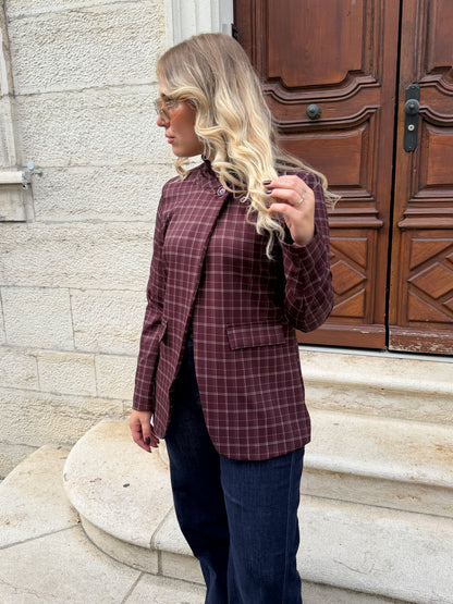 BLAZER ÉVI BORDEAUX
