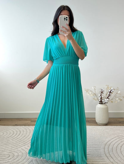 ROBE ALBA TURQUOISE