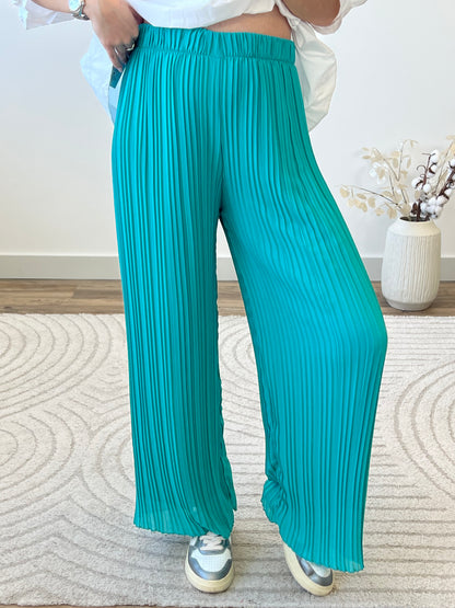 PANTALON MILA TURQUOISE