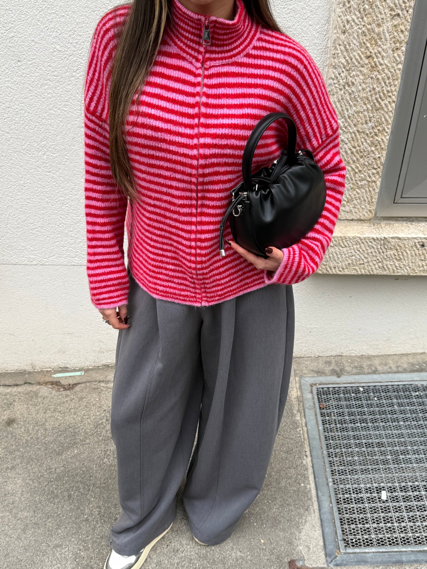 PANTALON BLAZER GRIS