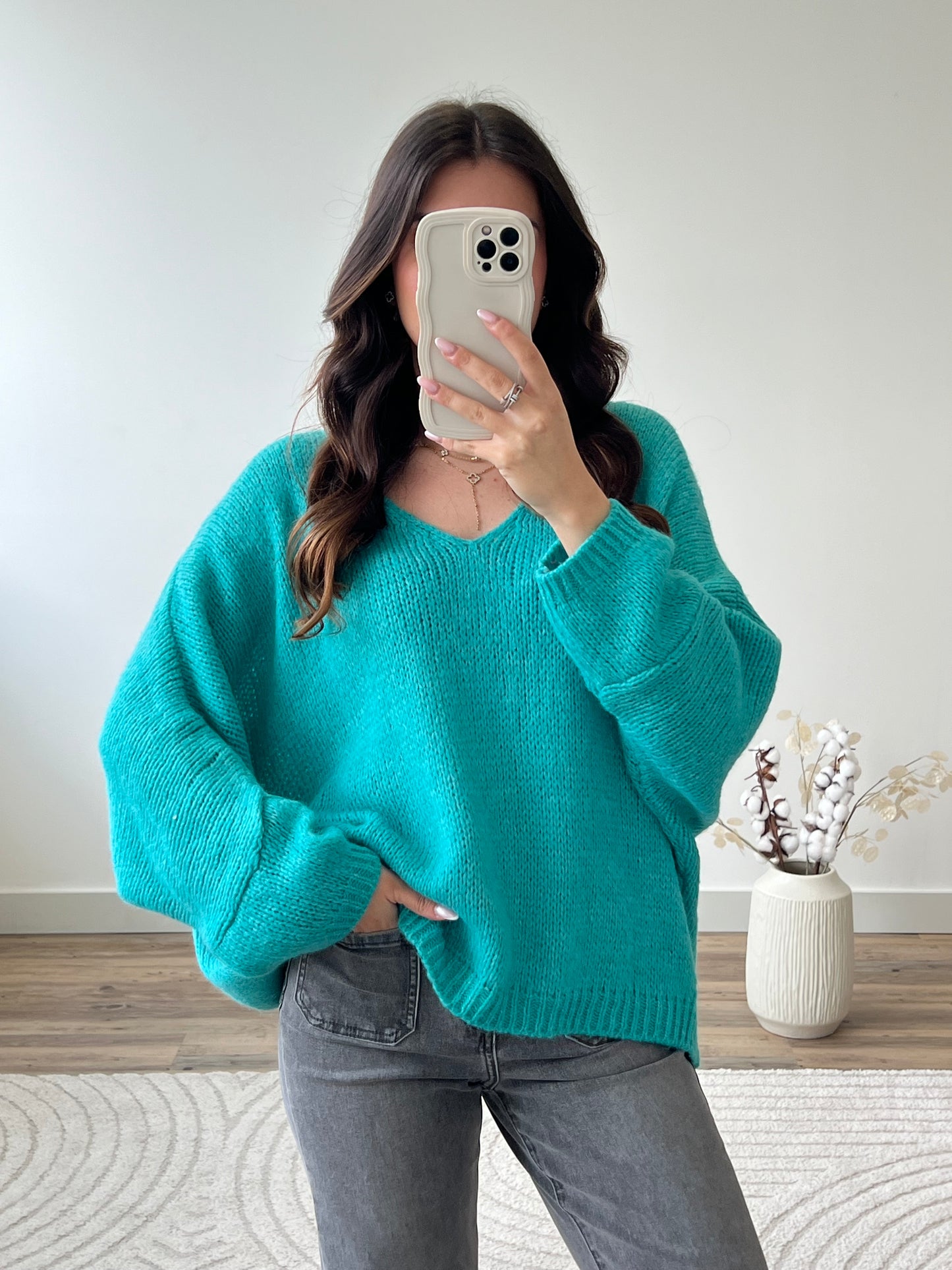 PULL ANA TURQUOISE