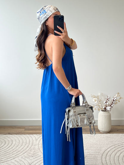ROBE AURORE BLEU ROI