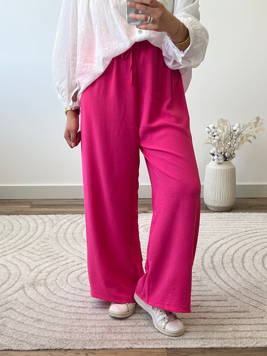 DÉFECTUEUX- PANTALON FANNY ROSE LONG