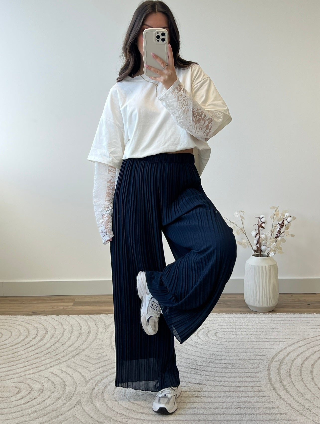 PANTALON MILA BLEU MARINE