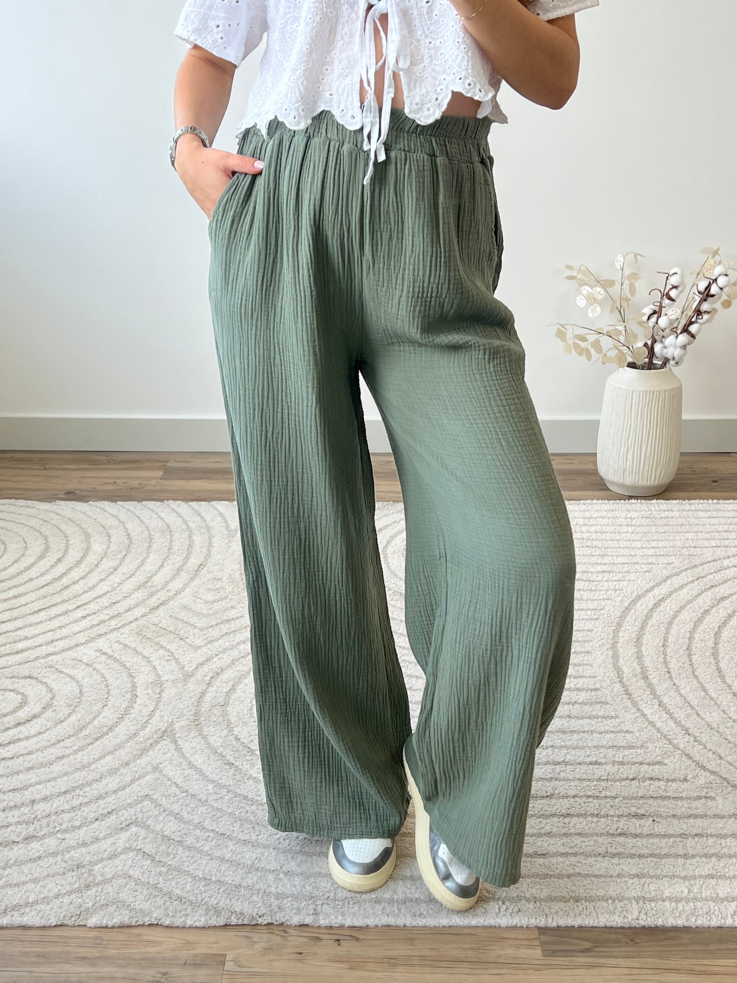 PANTALON AYA KAKI
