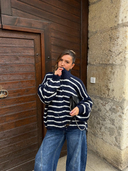 GILET PAULA MARINE