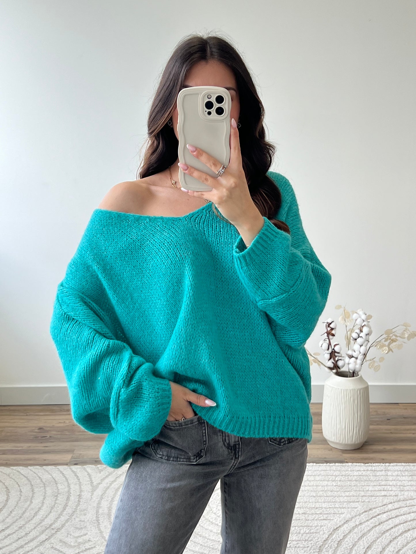 PULL ANA TURQUOISE