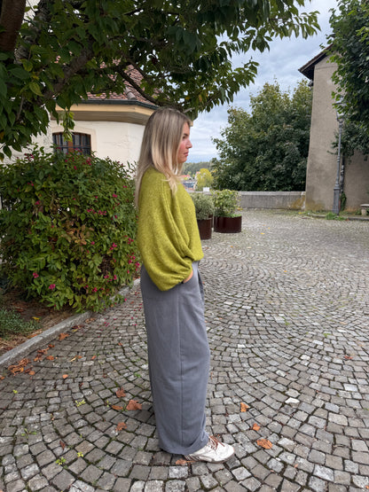 PULL AMBRE OLIVE