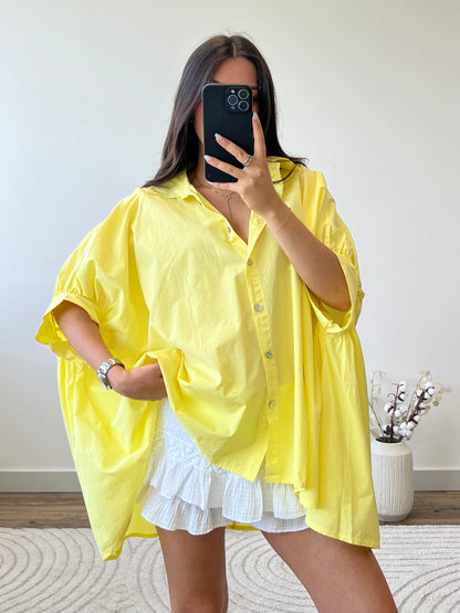 CHEMISE TRÉSSIA JAUNE