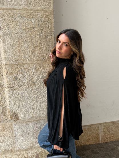 BLOUSE MAËLYS NOIR