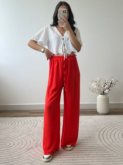 PANTALON FANNY ORANGE (PETITE & GRANDE)