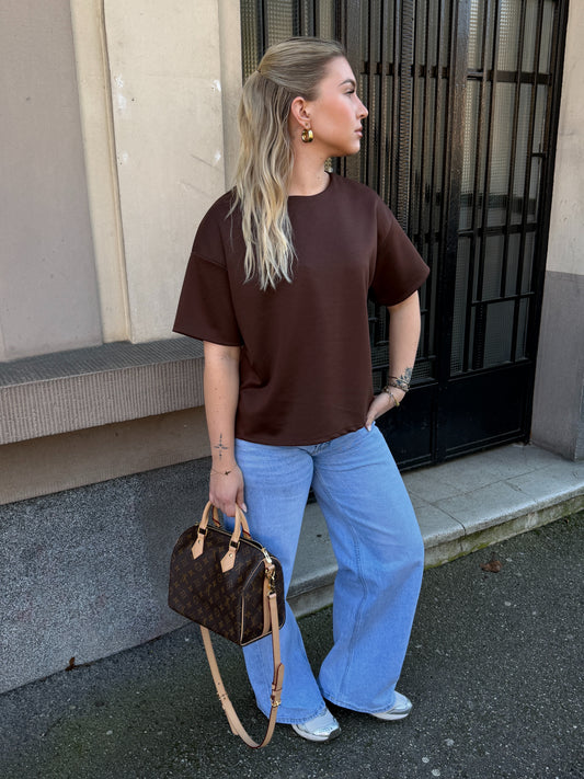 T-SHIRT LISON CHOCO (PRECO - expédition courant avril)