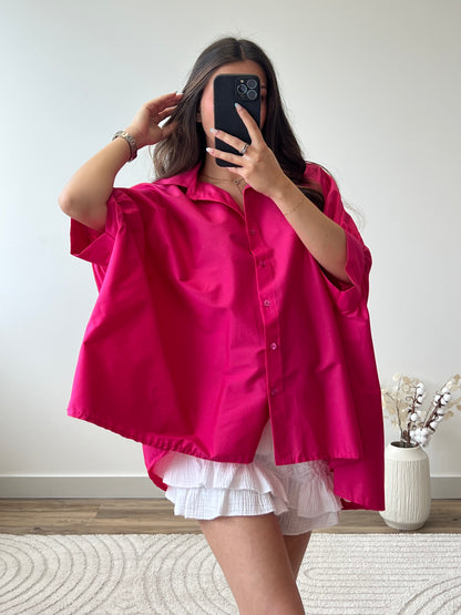 CHEMISE TRÉSSIA FUCHSIA