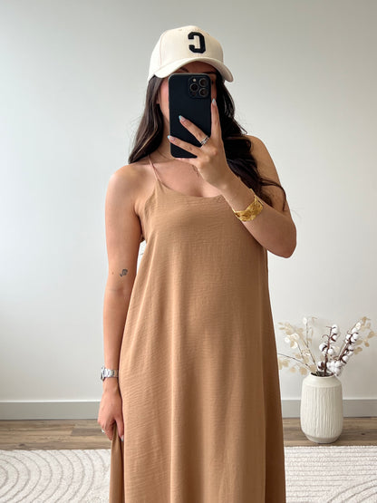 ROBE AURORE CAMEL