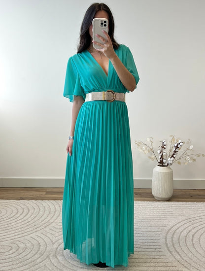 ROBE ALBA TURQUOISE