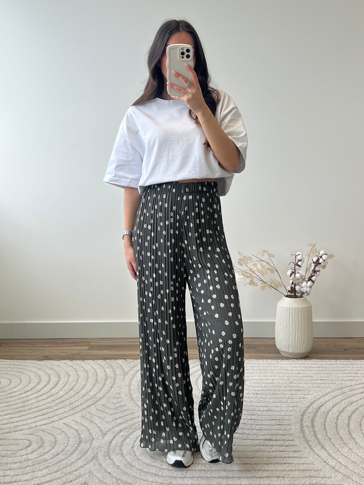 PANTALON AMALIA MARGUERITE KAKI