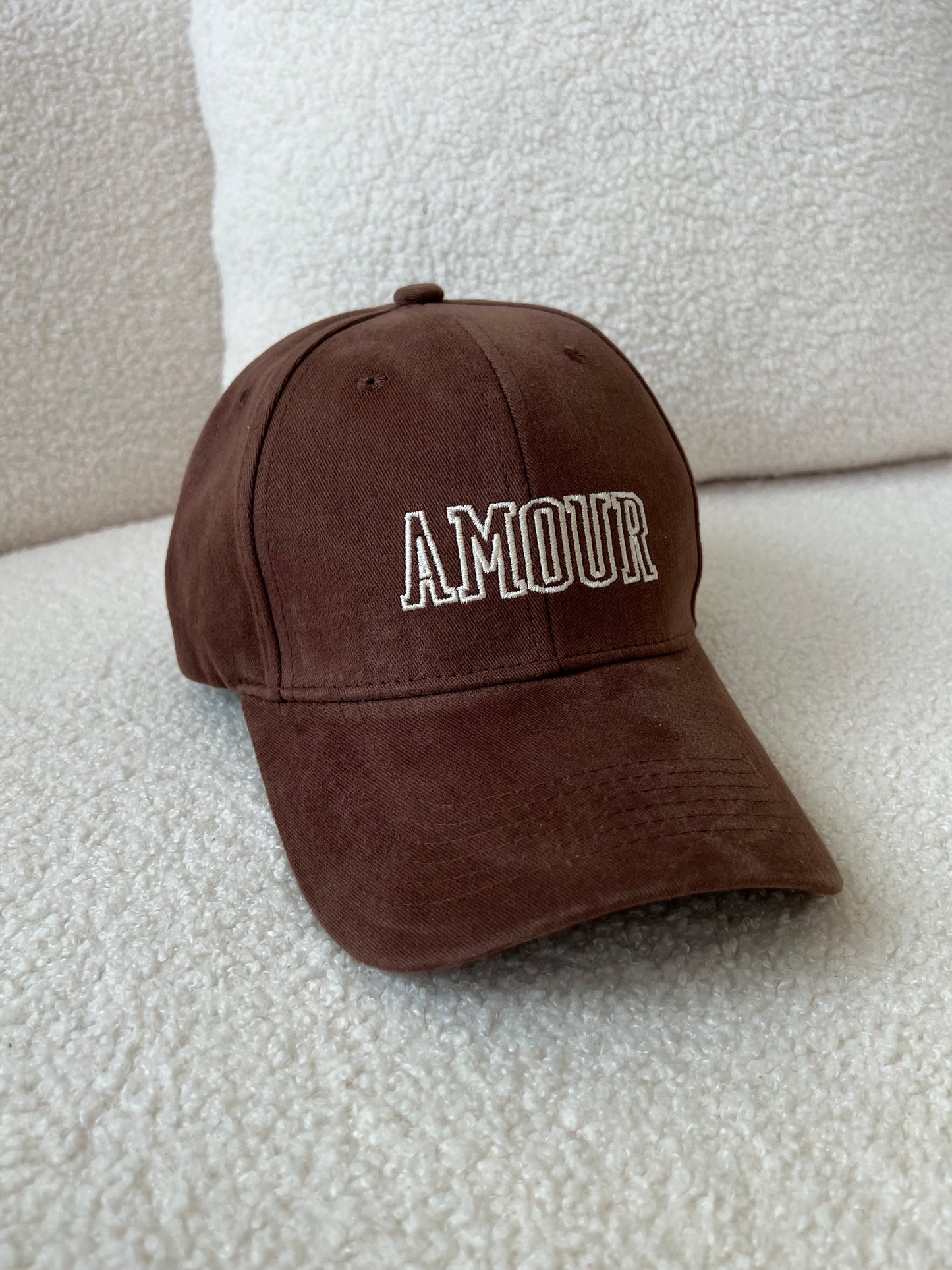 CASQUETTE AMOUR CHOCO