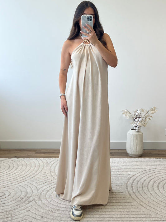 ROBE DANAÉ BEIGE