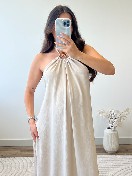 ROBE DANAÉ BEIGE