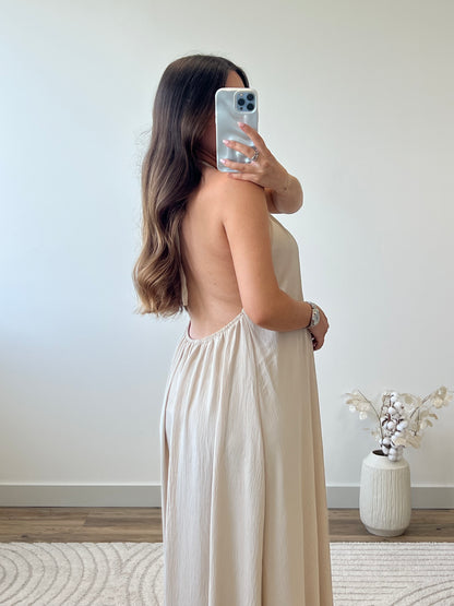 ROBE DANAÉ BEIGE
