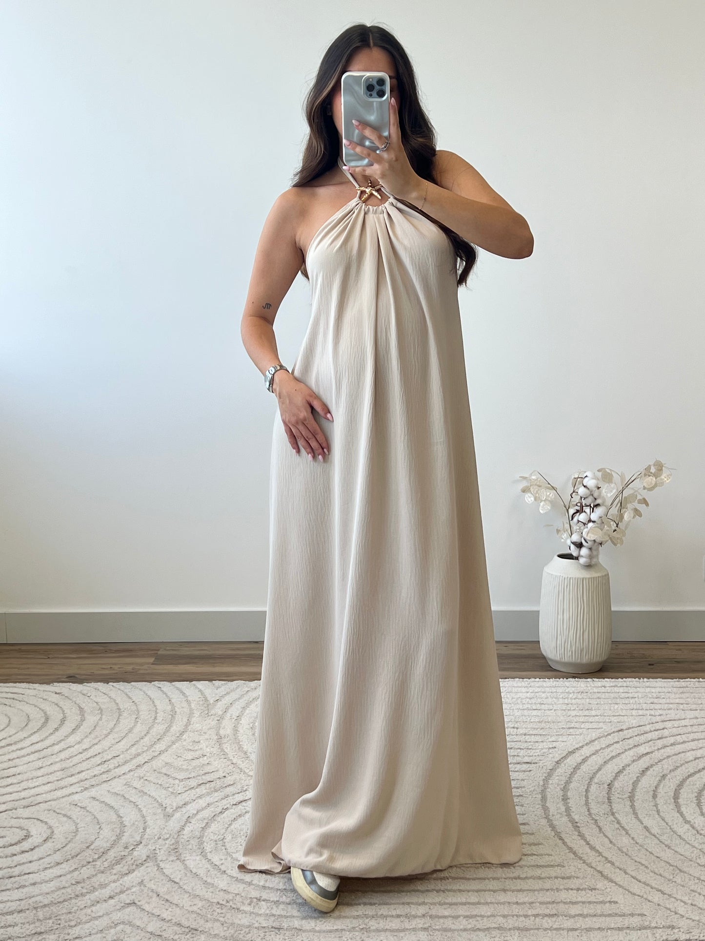 ROBE DANAÉ BEIGE