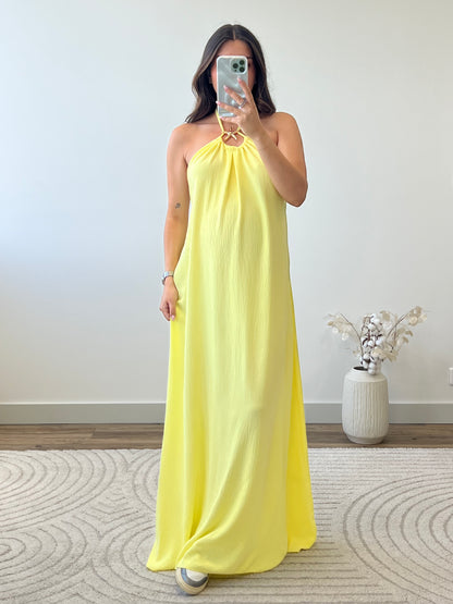 ROBE DANAÉ JAUNE