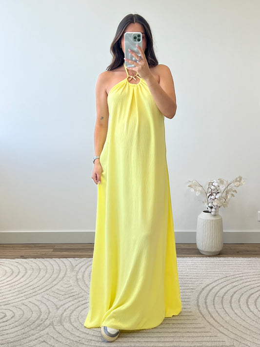 ROBE DANAÉ JAUNE