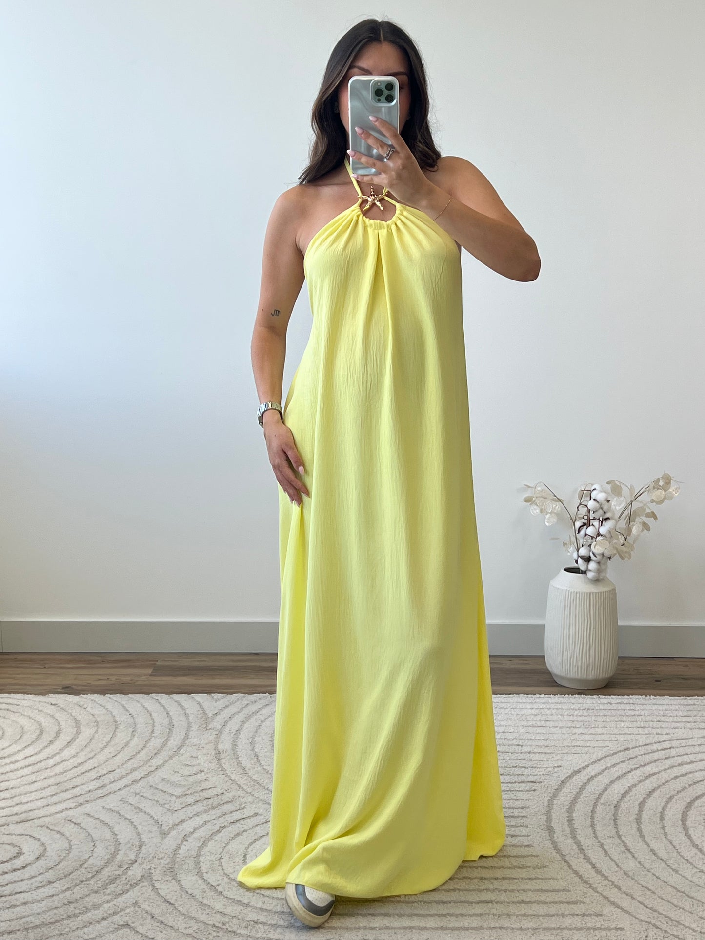 ROBE DANAÉ JAUNE