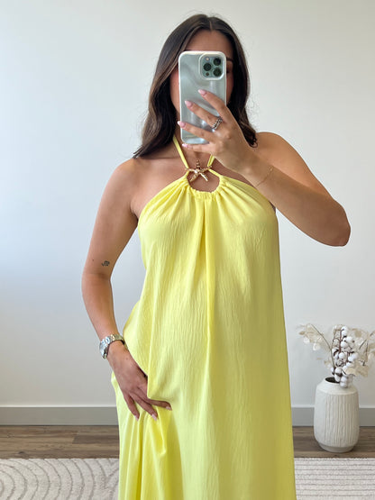 ROBE DANAÉ JAUNE