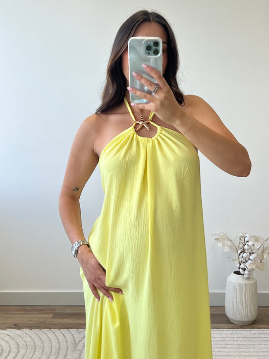 ROBE DANAÉ JAUNE
