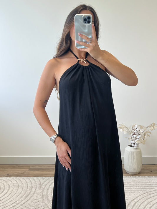 ROBE DANAÉ NOIR
