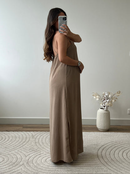 ROBE AURORE TAUPE