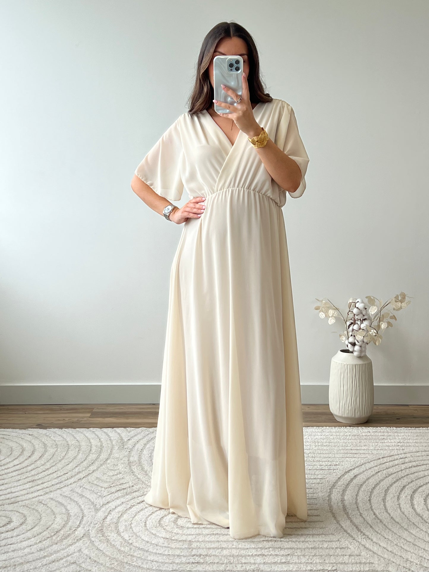 ROBE BIANCA BEIGE