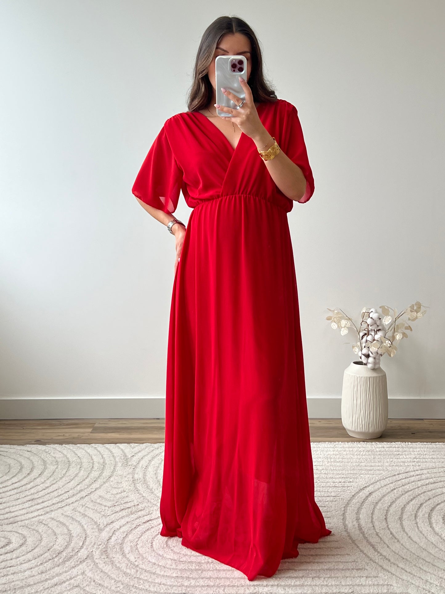 ROBE BIANCA ROUGE