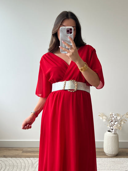 ROBE BIANCA ROUGE