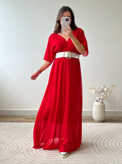 ROBE BIANCA ROUGE
