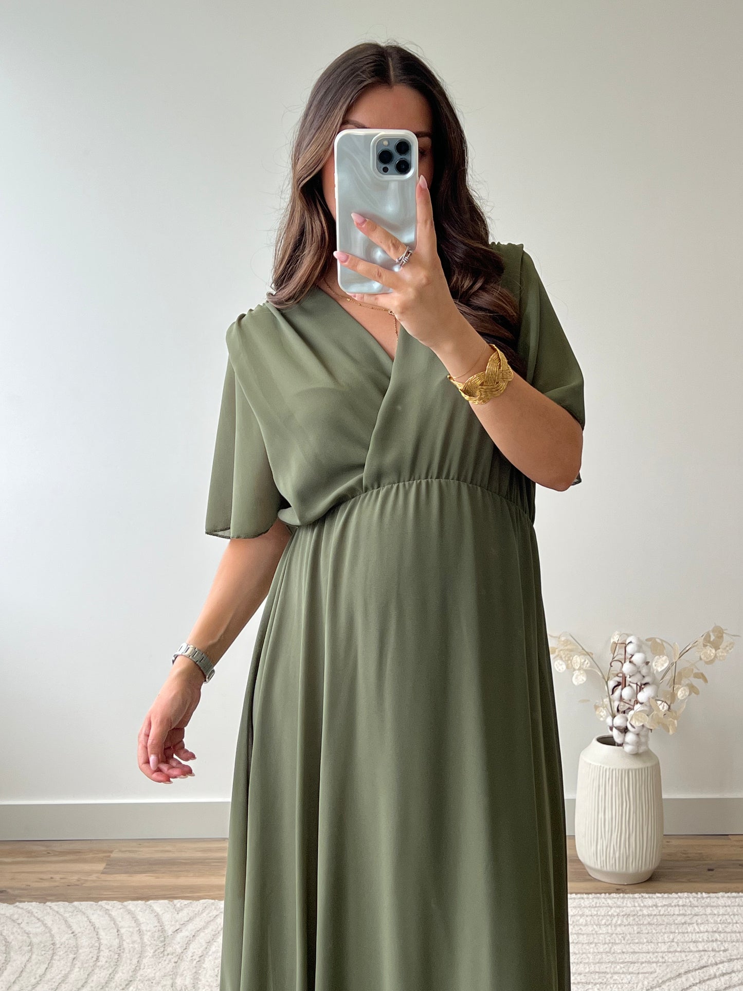 ROBE BIANCA KAKI