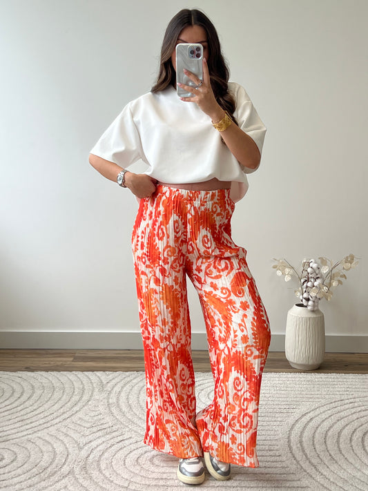 PANTALON AMALIA CASHMERE ORANGE