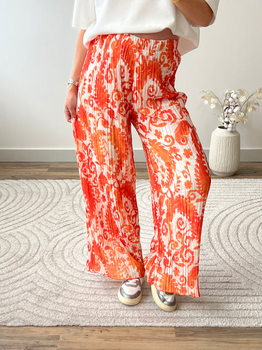 PANTALON AMALIA CASHMERE ORANGE